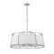 Z-Lite Lenyx Pendant 8 Light Pendant, Brushed Nickel & White 1935-32BN - alternate 2